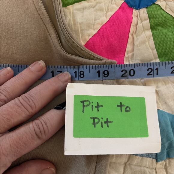 EUC Spanx Air Essentials Womens Sleeveless Tan Jumpsuit L Travel Capsule Classic - Picture 9 of 11